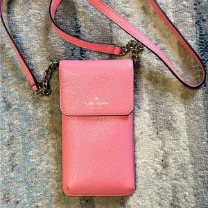 ♠️ Kate Spade Pink Crossbody Phone Case Wallet